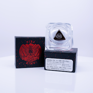 FIRE KING - FIRE KING | Banana Tsu 4:1 CBD:THC | Pressed Hash