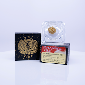 FIRE KING - FIRE KING x Sonoma Hills Farm | Cherry Cheesecake | Live Rosin