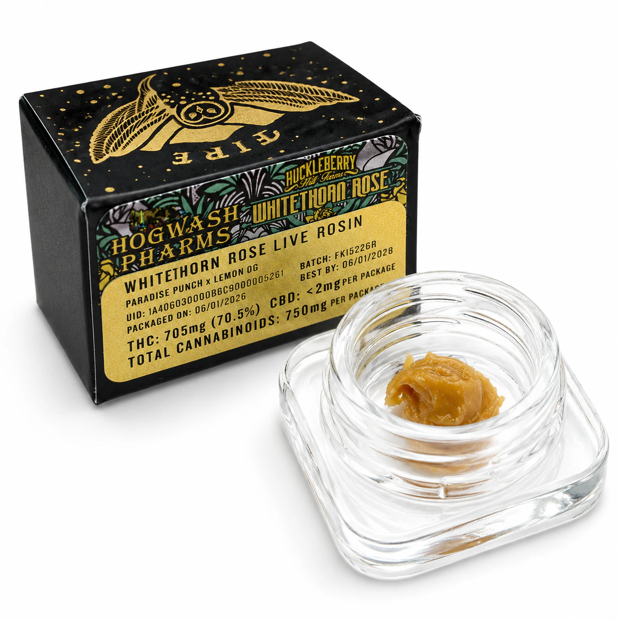 Fire King - FIRE KING | Whitethorn Rose | Live Rosin Main Image