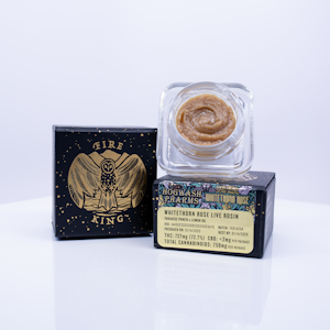 FIRE KING - FIRE KING | Whitethorn Rose | Live Rosin