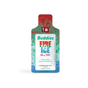 Buddies - Fire & Ice Lotion, Single Use Packet