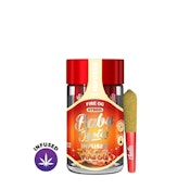 Fire OG | Baby Jeeters | Infused Pre-Roll Pack | .5g x 5pk | 2.5g