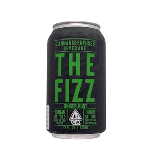 THE FIZZ - GINGER ROOT 100MG SODA - THE FIZZ