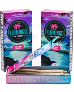 FLAMINGO FINE CANNABIS - Flamingo | Sour Lime | (5) 1G Pre-Roll Pack