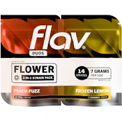 Peach Fuzz x Frozen Lemon (IxH) 14g - 1/2oz - Duo - Flower - Flav