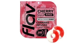 Flav - Cherry Mega Rings - 100mg
