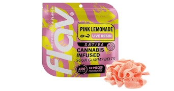 Flav - Live Resin Pink Lemonade Belts 100mg
