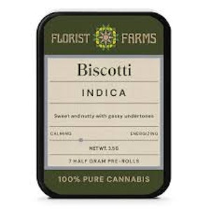 FLORIST FARMS - Biscotti | Prerolls | 7pk/3.5g (Florist Farms)