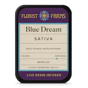 Blue Dream Live Resin Infused .5g Pre-Roll 5pk