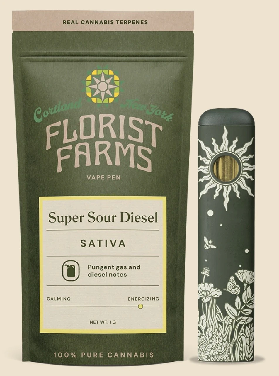 Florist Farms - Florist Farms | Super Sour Diesel | Rechargeable Vape| 1g Main Image