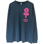 HWCC | Atlantic Green Flower Icon Long Sleeve Shirt - 3XL