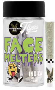 CLAYBOURNE CO. - Claybourne Flyers Blend 6pk Prerolls 3.5g Face Melters