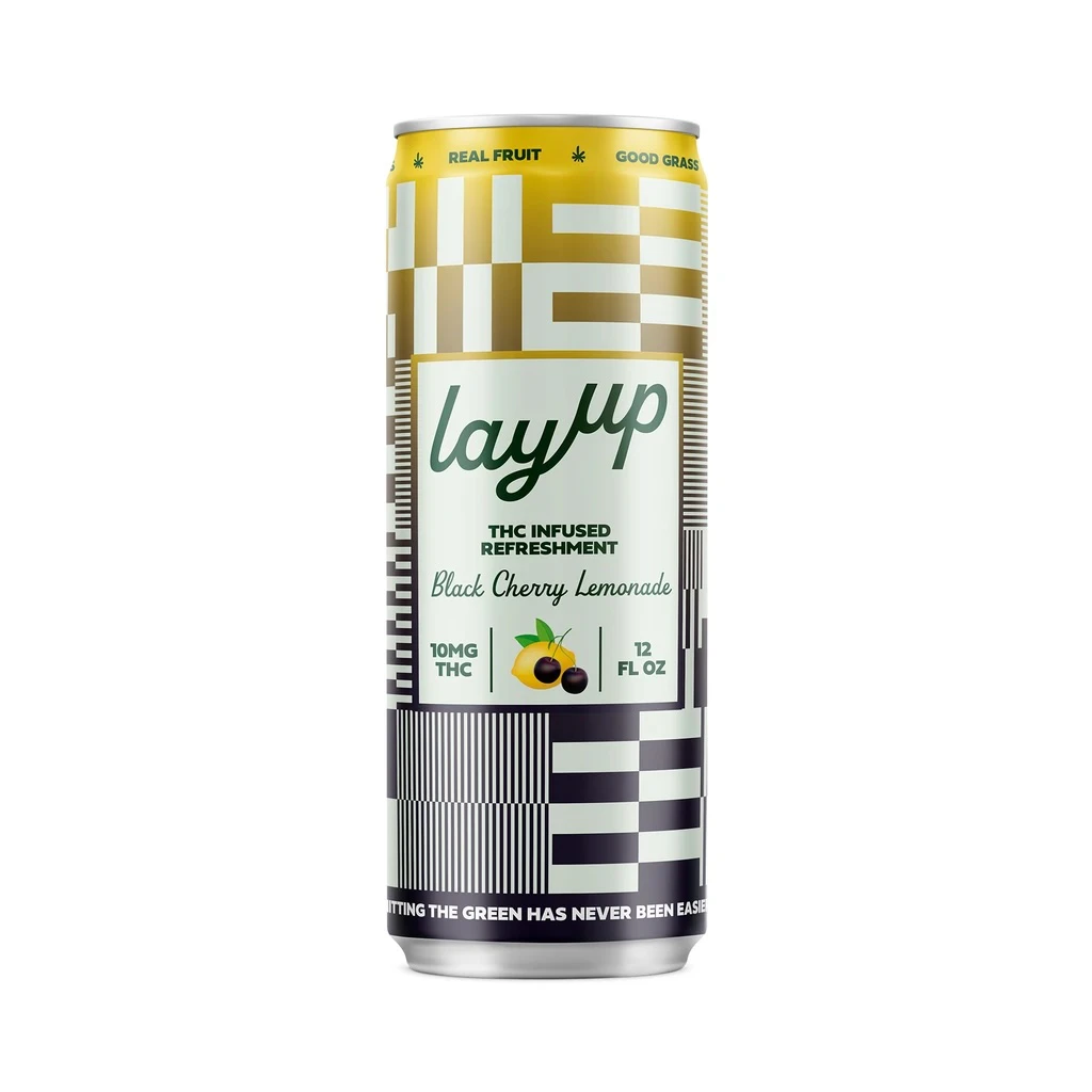 Layup - Layup - Black Cherry Lemonade - 10mg THC - 12oz Beverage Main Image