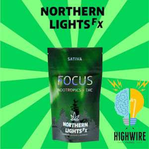 NORTHERN LIGHTS FX - Northern Lights FX Gummies Focus 200mg