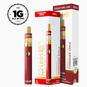 DIME - DIME - Disposable Vape - Signature Line - Indica - Forbidden Apple - (1g)