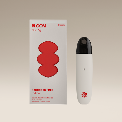 BLOOM - Forbidden Fruit -Indica- 86.70% THC | Classic 1g (Vaporizer) 1000mg | Bloom      -uuu11 FRONT