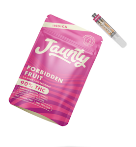 JAUNTY - Jaunty- Forbidden Fruit- 1g Vape Cartridge