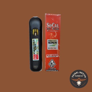 SoCal First Nations - SoCal DISPOSABLE 1g - Forbidden Guava