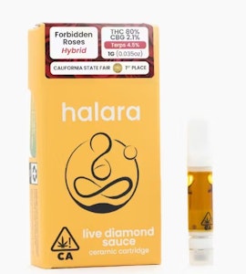 HALARA - Halara 1g Forbidden Roses Live Diamond Cartridge