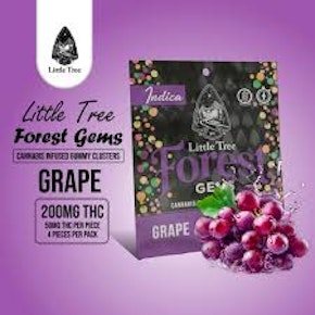 Little Tree Forest Gems - Grape - 200mg