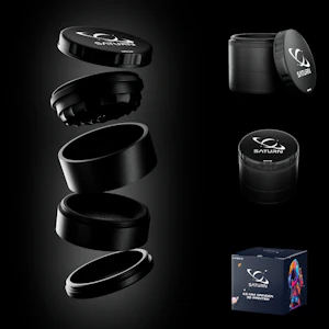 RIDDLES - Saturn | Grinder 63MM | Onyx