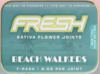 Fresh Grow - Super Silver Haze x Gelato | 3.5 | .5g | Pre-Roll 7 Pack