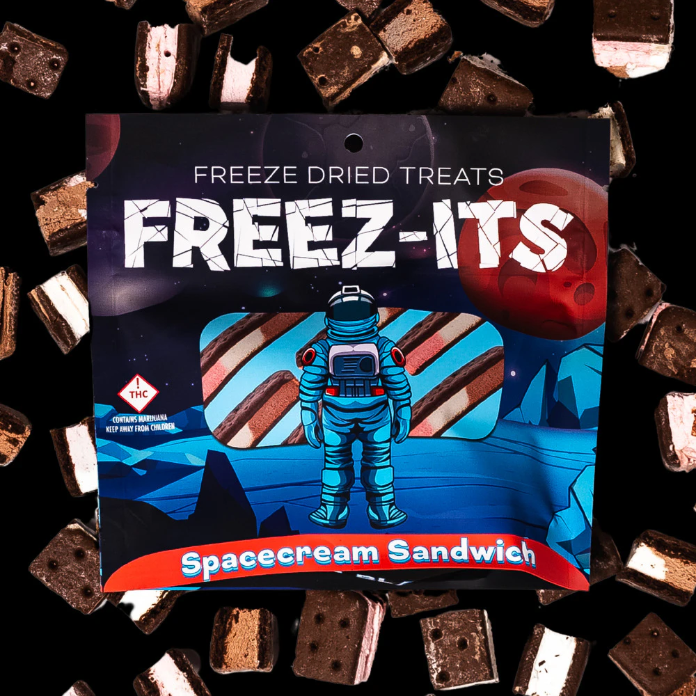 Kaviar - FREEZ-ITS - Freeze Dried Treats - Spacecream Sandwich - 100mg Main Image