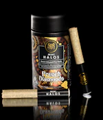 Maven - French Diamonds - 3g Mini Halos Rosin Infused Pre-Rolls - 5pk