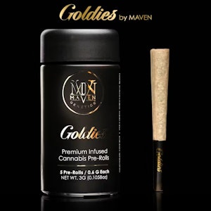 Maven Genetics - Maven Genetics New Money Goldies 3g Infused Preroll 5pk