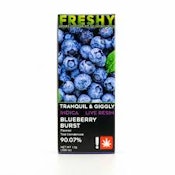 Freshy Blueberry Burst 1g Flavored Live Resin Cartridge
