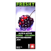 Boysenberry Jam 1g Live Resin Flavored Cartridge