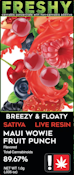 Freshy Maui Wowie Fruit Punch 1g Live Resin All in One Cartridge - Sativa
