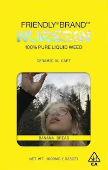 Friendly Brand | Banana Bread | NUResin | Cartridge