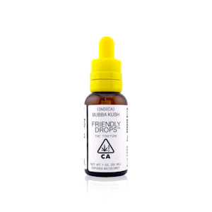 Friendly Brand - FRIENDLY BRAND - Tincture - Bubba Kush - 1000MG