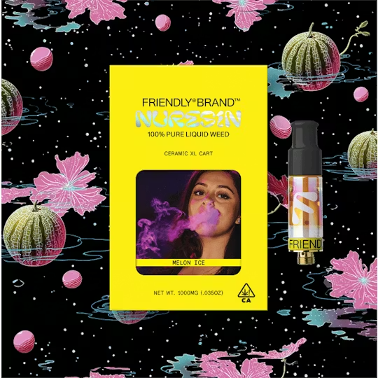 Friendly Brand | Melon Ice | Nu-Resin Cartridge