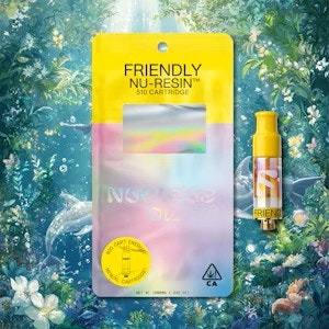 FRIENDLY BRAND - Papaya Mochi 1g Nucleus Live Resin Cart - Friendly Brand