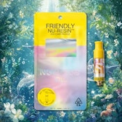 Red Paint 1g Nucleus Cured Resin Cart - Friendly Brand