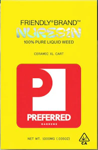 FRIENDLY BRAND - Friendly Brand x Preferred Gardens | Red Paint | NUResin | Cartridge