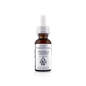 Friendly Brand - FRIENDLY BRAND - Tincture - Strawberry Cough - Sativa Drops - 1000MG