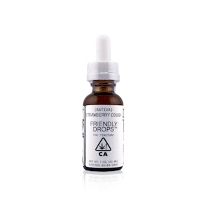 FRIENDLY BRAND - FRIENDLY BRAND - Tincture - Strawberry Cough - Sativa Drops - 1000MG