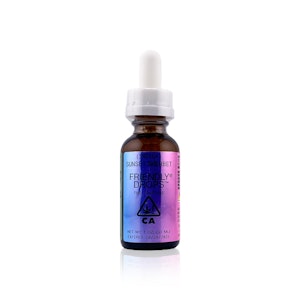FRIENDLY BRAND - FRIENDLY BRAND - Tincture - Sunset Sherbet - Indica Drops - 1000MG