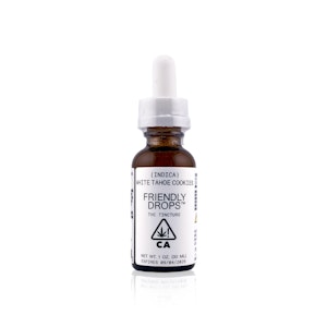 FRIENDLY BRAND - FRIENDLY BRAND - Tincture - White Tahoe Cookies - Indica Drops - 1000MG