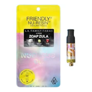 Friendly Brand | Zoap Zula | Live Resin Vape Cartridge | 1g