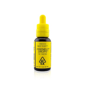 FRIENDLY BRAND - Tincture - God's Gift - Indica Drops - 1000MG
