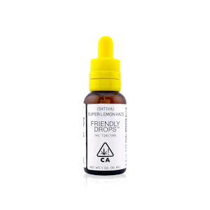 Friendly Brand - FRIENDLY BRAND - Tincture - Super Lemon Haze - Full Spectrum - 1000MG