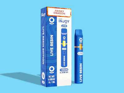 Cure Injoy - Cure Injoy - Frisky Dragon - 1g Live Resin All-In-One Vape