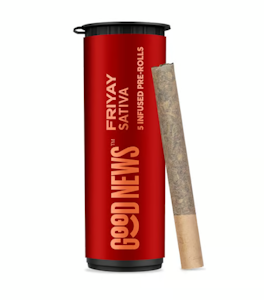 GOOD NEWS - Friyay Infused 5pk Pre-Rolls - 2.5g