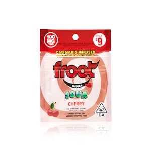 FROOT - FROOT - Edible - Sour Cherry Gummy - 100MG