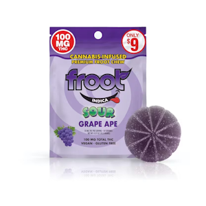 FROOT - FROOT | GRAPE BITE | EDIBLE | 100MG
