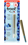 Froot Blue Razz 1g infused Preroll